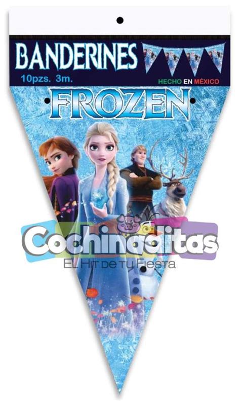 Banderines Decoración Frozen