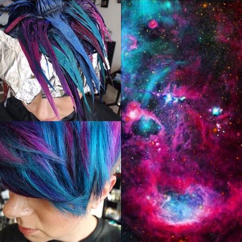 Galaxy Hair Trend Is Bringing The Cosmic Beauty Of The Universe To Hair