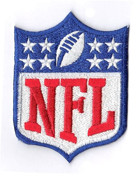 Nfl Shield 8 Star Embroidered Logo Patch Amazonca Home And Kitchen