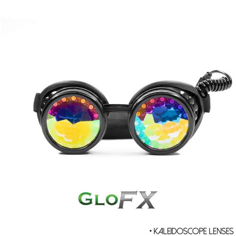 Glofx Pixel Pro Led Goggles Rainbow Colors 350 Modes Etsy