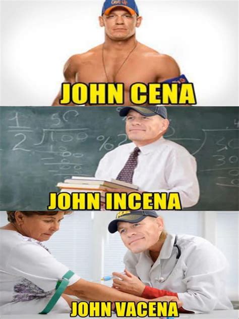 Trending images, videos and gifs related to john cena! John cena : meme