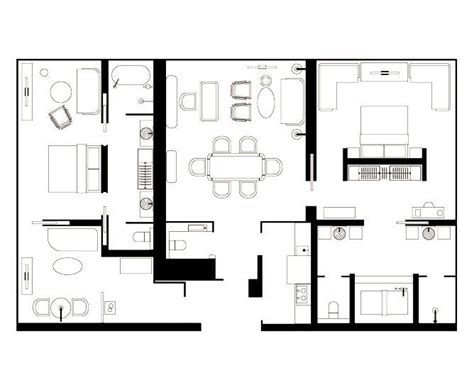 2 Bedroom Suites Bedroom Hotel Hotels Room Hotel Suite Plan Hotel