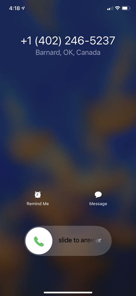 Caller Id Shows Up With Wrong Location Apple Community