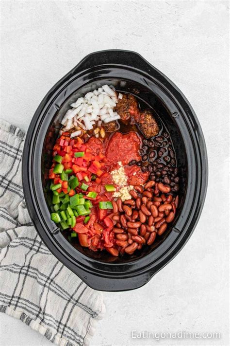 Slow Cooker Brisket Chili Eating On A Dime