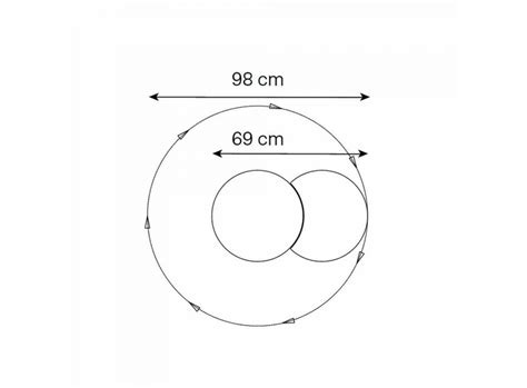 Ronde Wandspiegel Met Satelliet Made In Italy