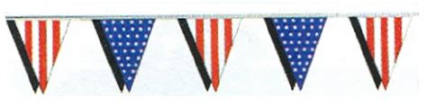 American Flag Pennant Streamers American Flag String And Streamer Flag