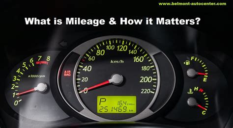 What Is Mileage And How Does It Matters When Buying A New Car Belmont