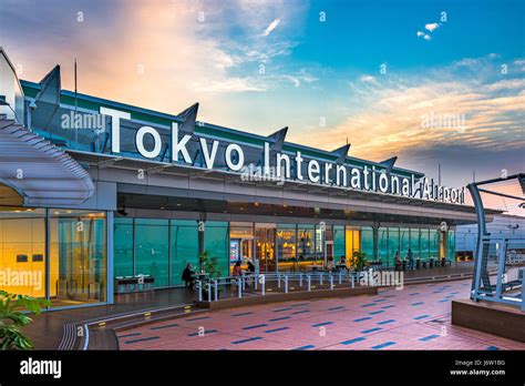 Tokio Japón May 11 2017 El Exterior Del Aeropuerto Internacional