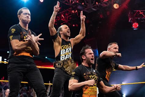 Nxt Live Results Usa Premiere May Lead To Undisputed Era Draped In Gold