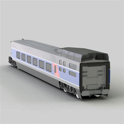 3d 3ds Tgv Train