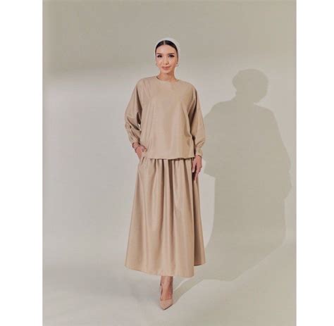 Elena She Dazzle Set Camel Beige Women S Fashion Dresses Sets