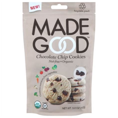 Madegood Organic Chocolate Chip Cookies 5 Oz Frys Food Stores