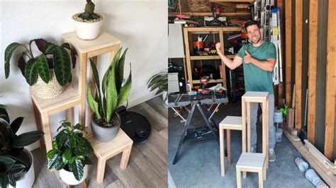 DIY Plant Stand Easy To Make Step By Step Tutorial YouTube