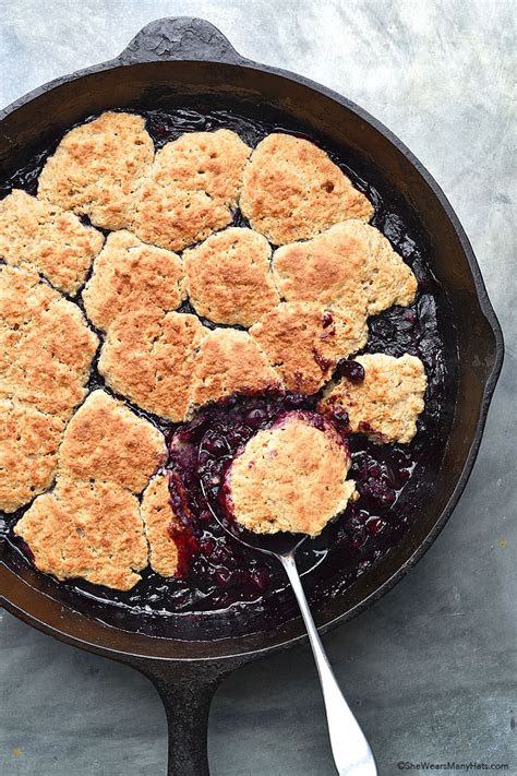 Blueberry Cobbler Recipe With Biscuit Topping Naturipe Farms Berries