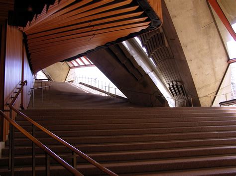 Sydney Opera House Stairs Interior Shot Of The Opera House Flickr