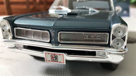 Review Of 1965 Pontiac Gto By Maisto Scale 118 Youtube