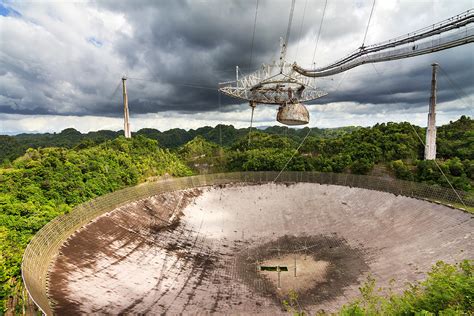 Arecibo Observatory Still Standing After Hurricane Maria Ravaged