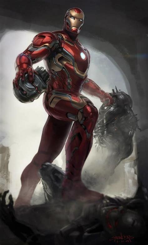 Marvel Iron Man Concept Art