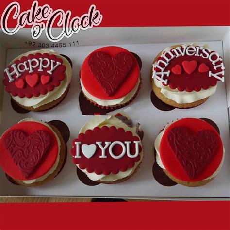 Love Cupcakes Cake O Clock Best Customize Designer Cakes Lahore