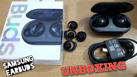 Unboxing of #samsung earbuds 