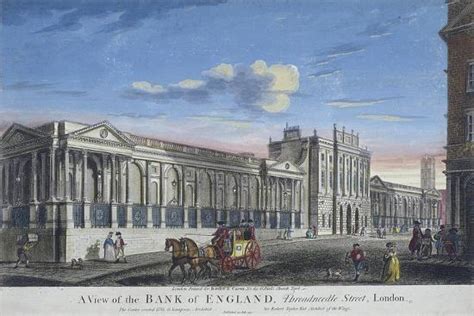 Bank Of England Threadneedle Street London 1797 Giclee Print
