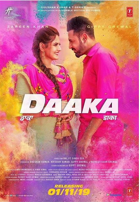 Gippy Grewal Shares Film Poster For His New Movie Daaka Britasia Tv