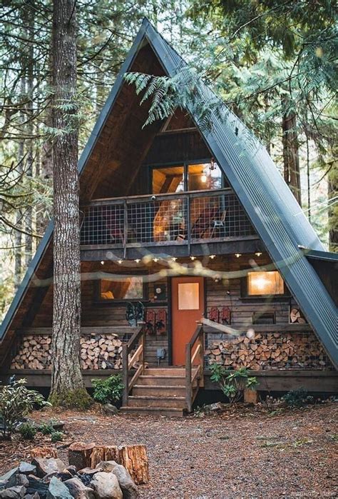 Room A Holic Small Porches Small Log Cabin Tiny House Cabin