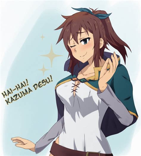 Female Kazuma Chica Anime Kawaii Memes De Anime Personajes De Anime