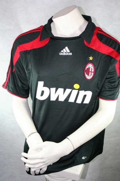 Ac milan herren stadium drittes trikot. Adidas AC Milan jersey 11 Alberto Gilardino 2007/2008 away ...