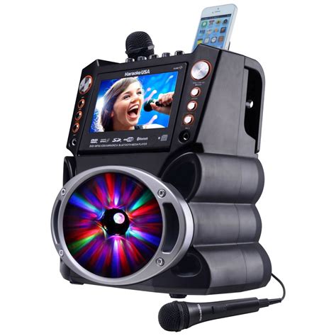 Dvdcdgmp3g Karaoke Machine With 7 Inch Tft Color Screen Record