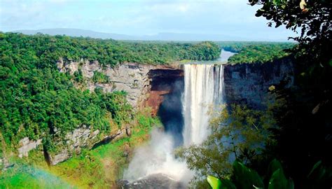Kaieteur Falls One Of The Most Impressive And Powerful Waterfalls In The World Wifivox
