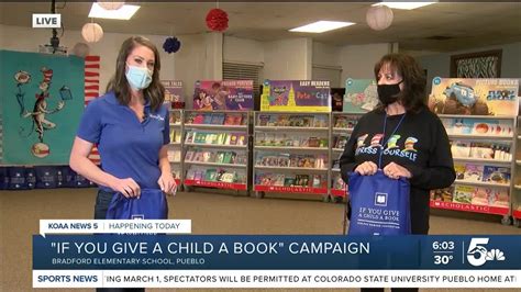 If You Give A Child A Book Campaign Visits Bradford Elementary