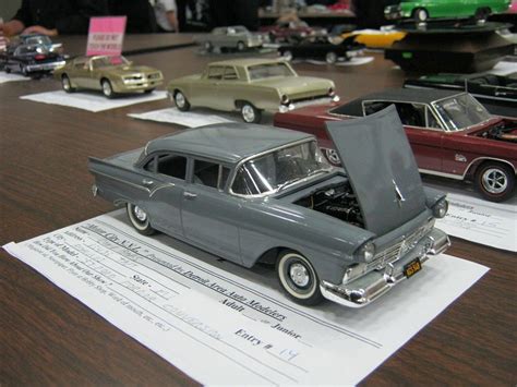 4 Door 57 Ford Hobby Town Usa Diecast Model Cars