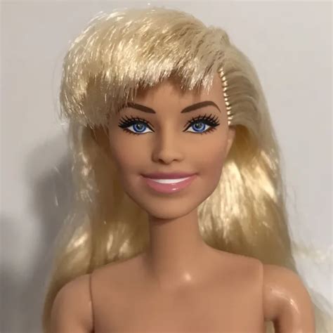BARBIE THE MOVIE Doll Margot Robbie Face Nude Articulated HPJ Mattel
