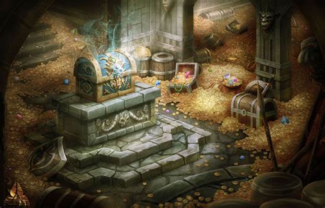 Treasure House Fantasy Dwarf Dwarven City Fantasy Rpg
