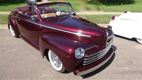 1947 Ford Super Deluxe Convertible Custom Street Rod By Steves Auto