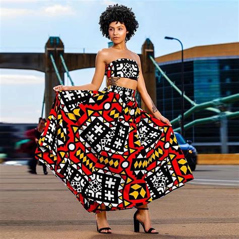 Africaine Top Fashion New Polyester Women African Dress Dresses 2018