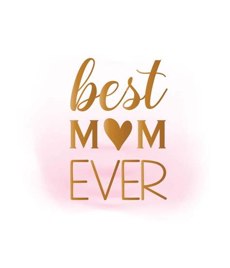They were both very upset. Best mum ever SVG clipart Family Home Quote Word Art ...