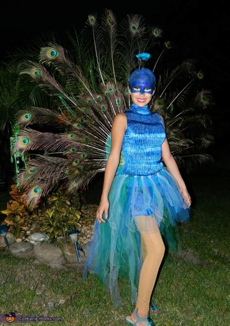 For a step by step tutorial, check out this diy flamingo costume post. Beautiful Peacock Costume | DIY Tutorial