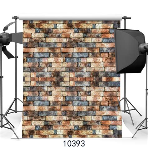 Sjoloon New Brick Wall Photography Background 10x10ft Photography