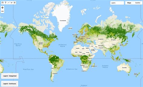 Mapa Interactivo De Los Mejores Bosques Del Mundo Por País Aggregatte