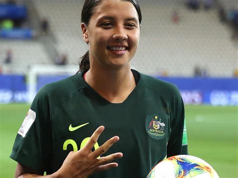 Women’s World Cup Sam Kerr Makes Headlines Around The World After Her Four Goals Against