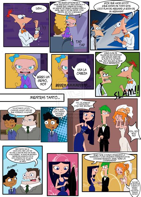 pag 120 by on deviantart marvel cartoons phineas and ferb comic books