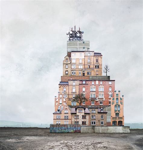 Whimsical Architectural Collages Imagine Fantastically Surreal Houses