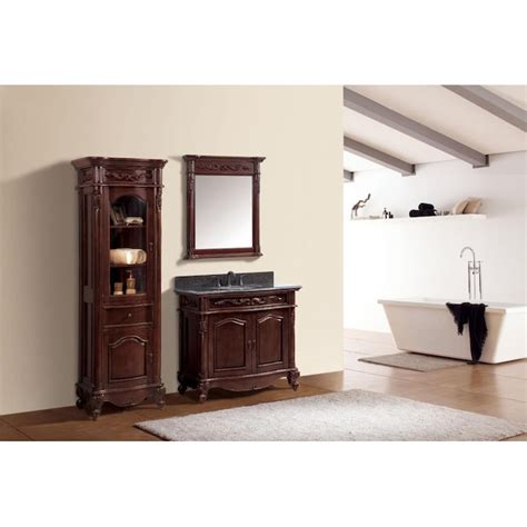 Avanity Provence 36 In Antique Cherry Bathroom Vanity Cabinet At