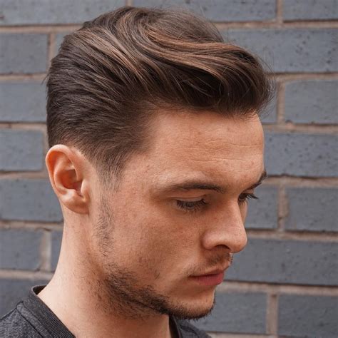 Medium Long Hairstyles For Men Slicked Back Mens Hairstyles Short