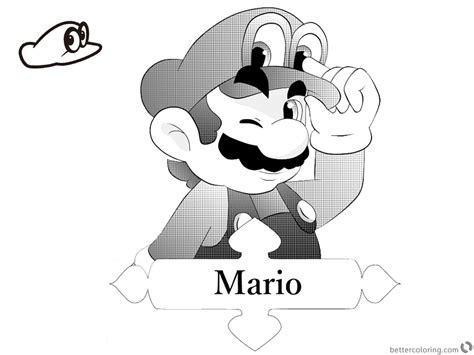 You can download and print this super mario odyssey coloring pages then color. Super Mario Odyssey Coloring Pages Cute Characters - Free ...