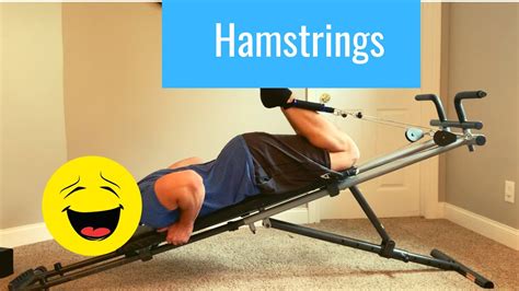 Best Hamstring Exercise For Total Gym Ultimate Body Works Youtube