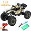 Large 18 Scale RC Car Crawler 24GHz Remote Control Off Road Vehicle 