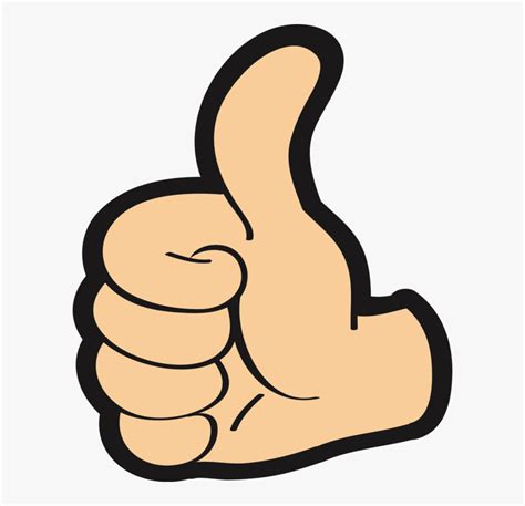 Cartoon Hand Thumbs Up